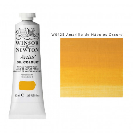 Oil Colour WN 37ml - W0425 Amarillo de Nápoles Oscuro