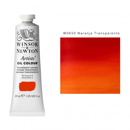 Oil Colour WN 37ml - W0650 Naranja Transparente
