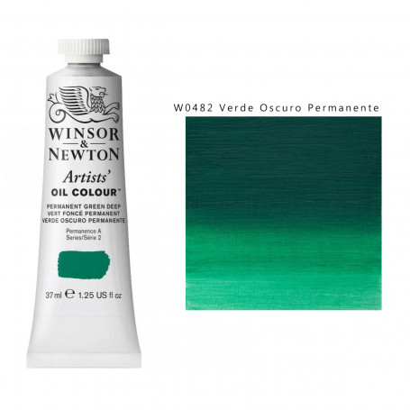 Oil Colour WN 37ml - W0482 Verde Oscuro Permanente