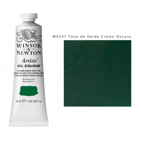 Oil Colour WN 37ml - W0147 Verde Cromo Oscuro