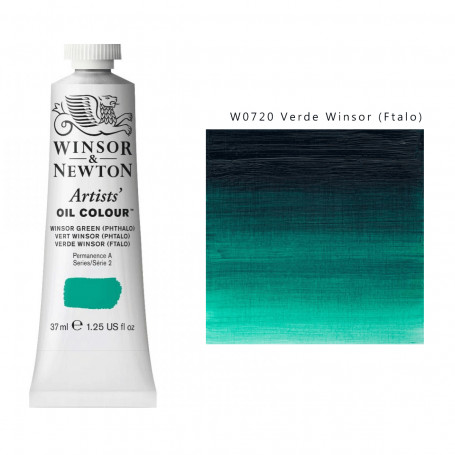 Oil Colour WN 37ml - W0720 Verde Winsor (Ftalo)