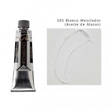 Óleo Rembrandt 150 ML - 103 Blanco Mezclador