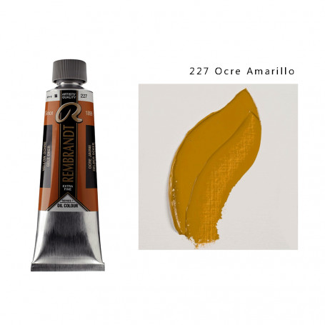 Óleo Rembrandt 150 ML - 227 Ocre Amarillo