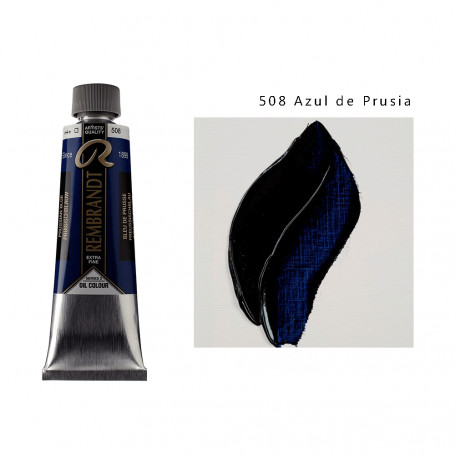 Óleo Rembrandt 150 ML - 508 Azul de Prusia