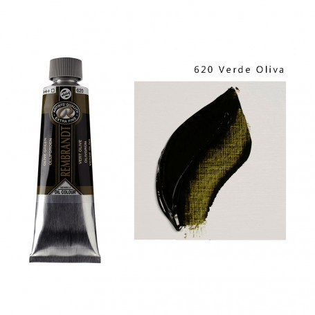 Óleo Rembrandt 150 ML - 620 Verde Oliva