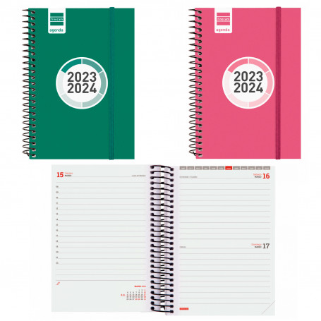 Agenda Día Página E8 Espir Color Finocam 2023-24