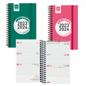 Agenda Semana Vista E3 Espir Color Finocam 2023-24