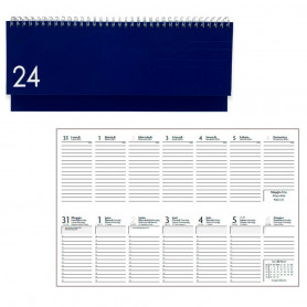 Planning Espiral Semana Vista 30x10 cm InTempo 2024