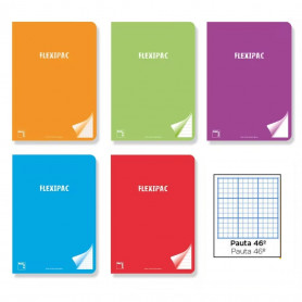 Cuaderno Flexipac Tapa Plastica A5+
