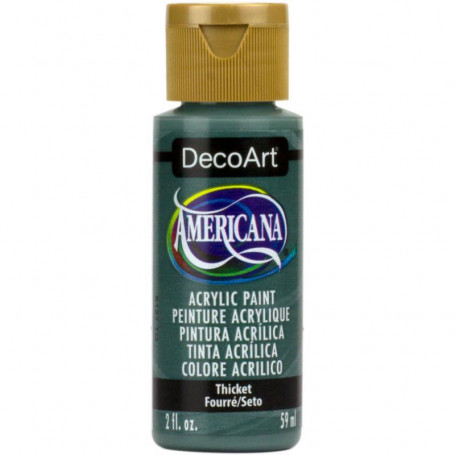 La Americana 59 ml Azules Verdes y Malvas DecoArt