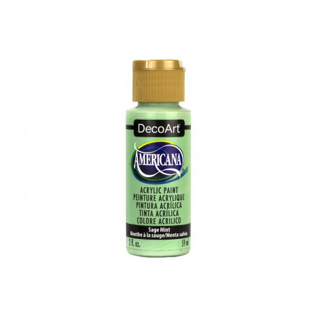 La Americana 59 ml Azules Verdes y Malvas DecoArt