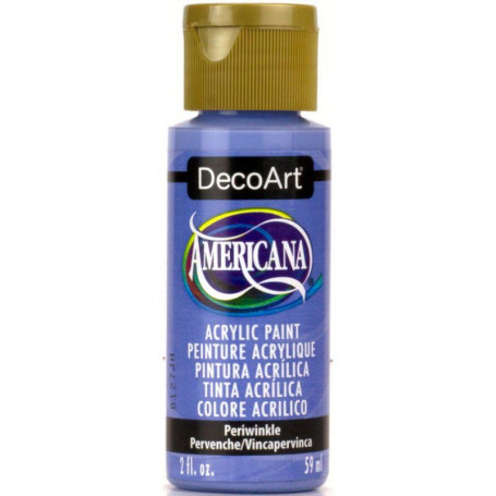 La Americana 59 ml Azules Verdes y Malvas DecoArt