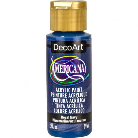La Americana 59 ml Azules Verdes y Malvas DecoArt