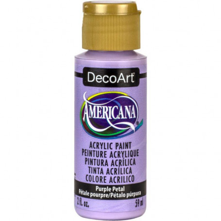 La Americana 59 ml Azules Verdes y Malvas DecoArt