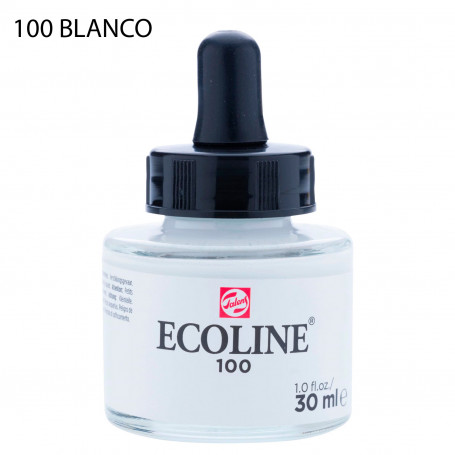 Acuarela Ecoline 30 ml 100 Blanco
