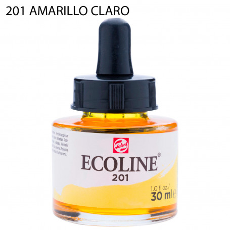 Acuarela Ecoline 30 ml 201 Amarillo Claro