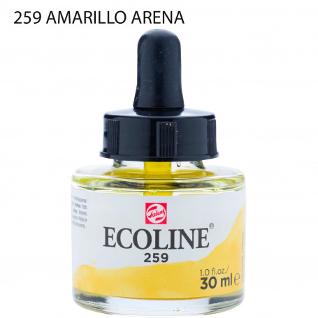Acuarela Ecoline 30 ml 259 Amarillo Arena