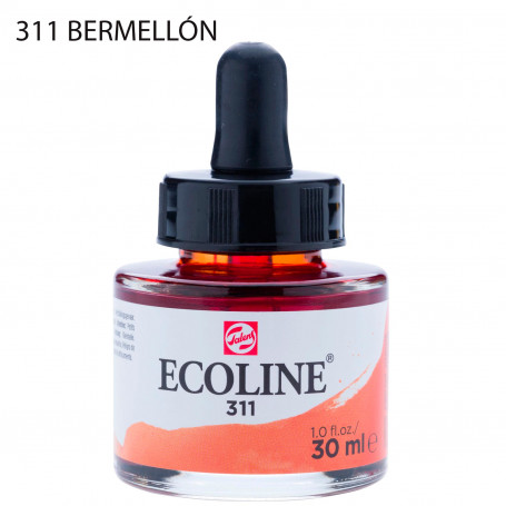 Acuarela Ecoline 30 ml 311 Bermellón