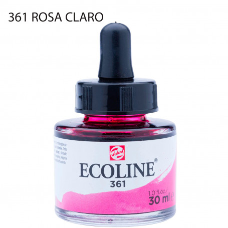 Acuarela Ecoline 30 ml 361 Rosa Claro