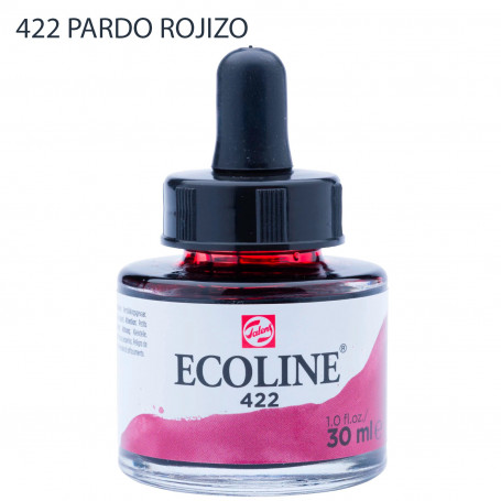 Acuarela Ecoline 30 ml 422 Pardo Rojizo