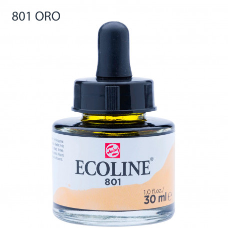 Acuarela Ecoline 30 ml 801 Oro