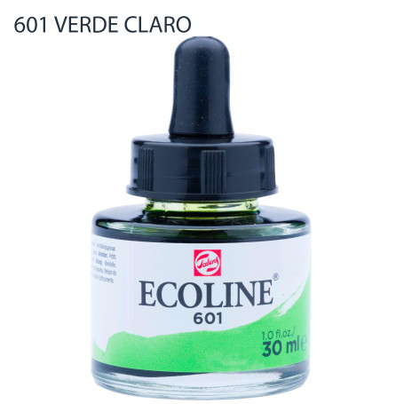 Acuarela Ecoline 30 ml 601 Verde Claro