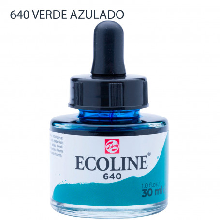 Acuarela Ecoline 30 ml 640 Verde Azulado