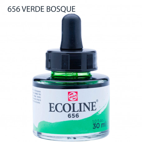 Acuarela Ecoline 30 ml 656 Verde Bosque