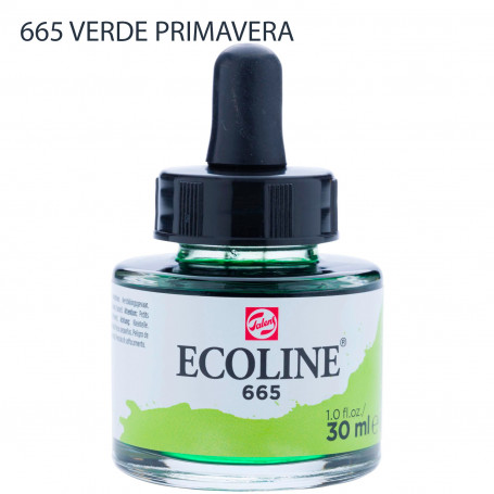 Acuarela Ecoline 30 ml 665 Verde Primavera