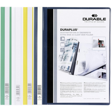 Dossier Duraplus A4 con funda Colores Varios