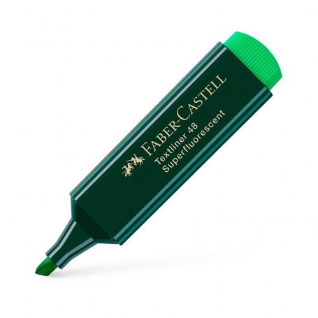 Rotulador Fluorescente Textliner Faber Castell Verde