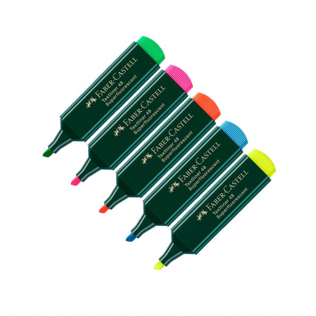 Rotulador Fluorescente Textliner Faber-Castell - Subrayadores - Goya Virtual