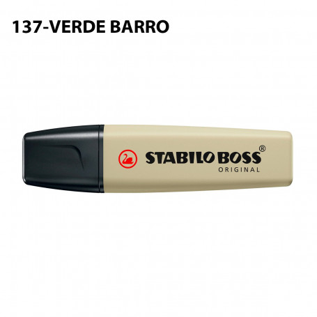 Marcador Gama Naturecolors Stabilo Boss Original