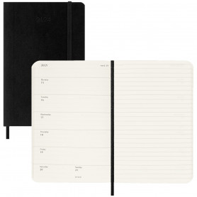 Agenda Semanal XL Tapa Blanda Moleskine 2024