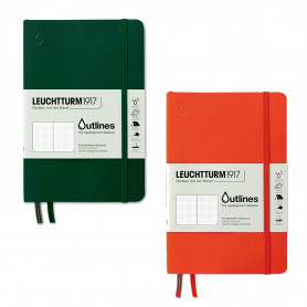 Libreta Hoja Puntos Paperback Outlines B6+ Leuchtturm1917