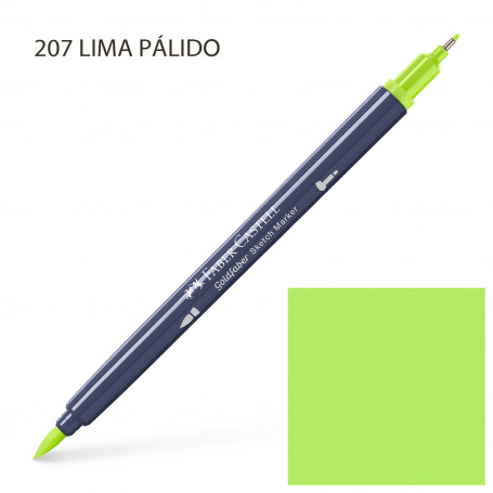 Rotulador Alcohol Doble Punta Azules y Verdes Faber Castell