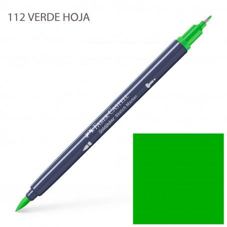 Rotulador Alcohol Doble Punta Azules y Verdes Faber Castell