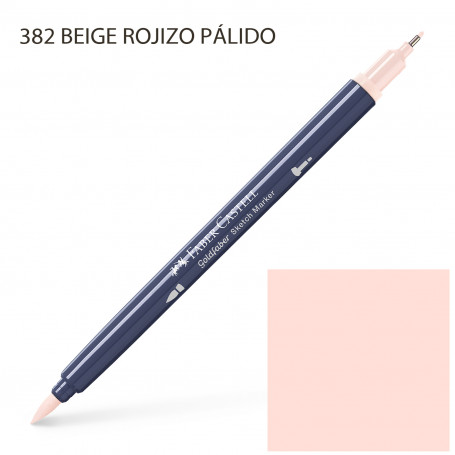 Rotulador Alcohol Doble Punta Negro Grises y Terrosos Faber Castell