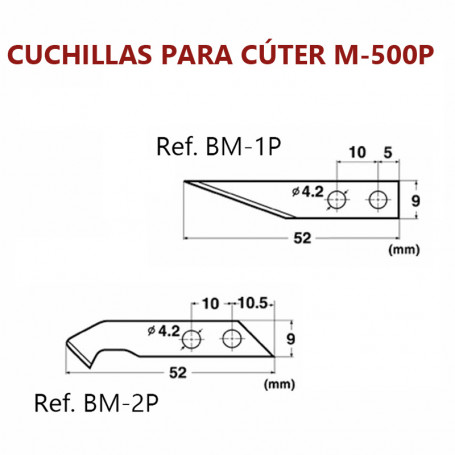Cúter para Plásticos M-500P NT