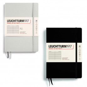 Notebook Medium Hoja Rayada Leuchtturm