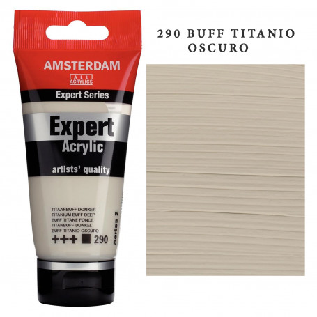 Acrilico Amsterdam Expert Series Blancos Tierras Negros 290 Buff Titanio Oscuro Serie 2
