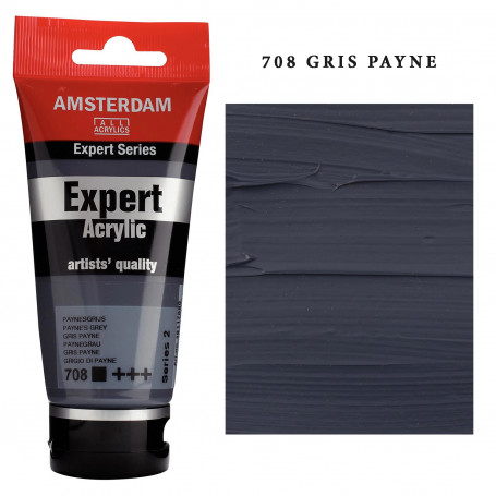 Acrilico Amsterdam Expert Series Blancos Tierras Negros 708 Gris Payne Serie 2