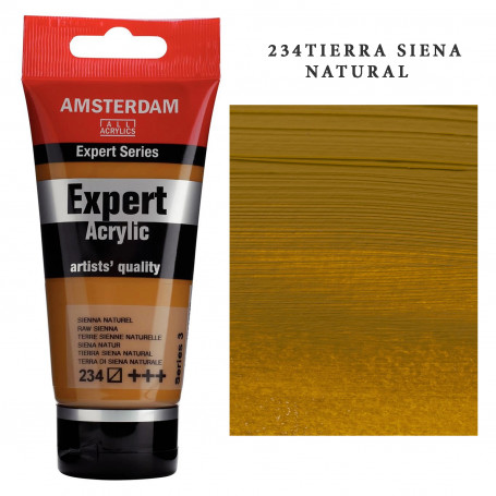 Acrílico Amsterdam Expert Series Amarillos Rojos y Malvas 234 Tierra Siena Natural Serie 3