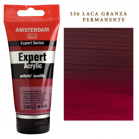 Acrílico Amsterdam Expert Series Amarillos Rojos y Malvas 336 Laca Granza Permanente Serie 3