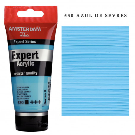 Acrílico Amsterdam Expert Series Azules y Verdes 530 Azul de Sevres Serie 3