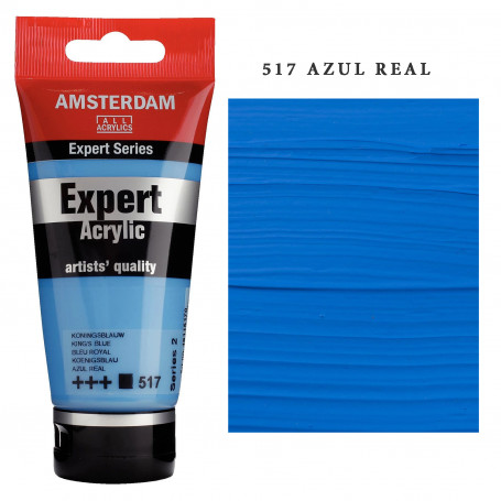 Acrílico Amsterdam Expert Series Azules y Verdes 517 Azul Real Serie 2