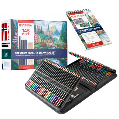 Set de Dibujo Profesional 145 Piezas Starkson