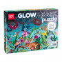 Puzle 204 Piezas Flores Glow in the Dark Apli Kids