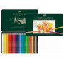 Caja Metal 36 Colores Pinturas Polychromos Faber Castell