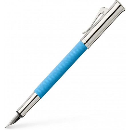 Estilográfica Guilloche Gulf Blue Graf Von Faber Castell